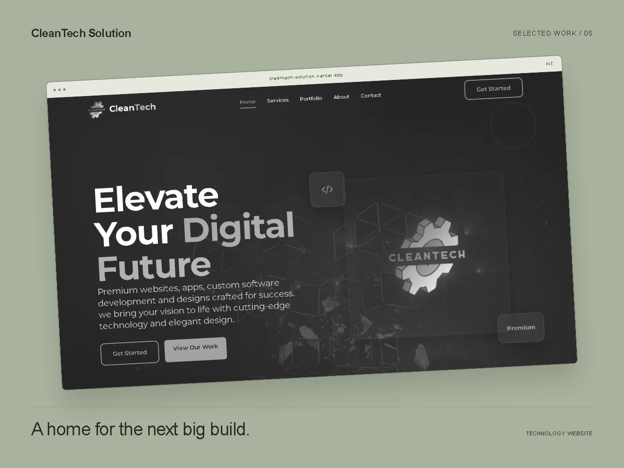 CleanTech Solution live website preview